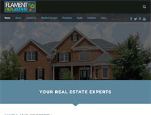 Tablet Screenshot of flamentrealestate.com